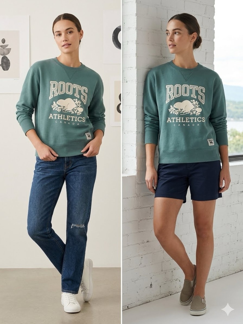 Roots Athletics Canada Crewneck Sweatshirt